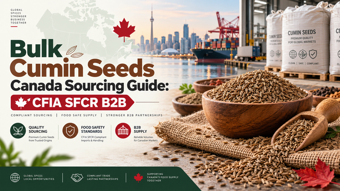 Bulk Cumin Seeds Canada Sourcing Guide: CFIA SFCR B2B