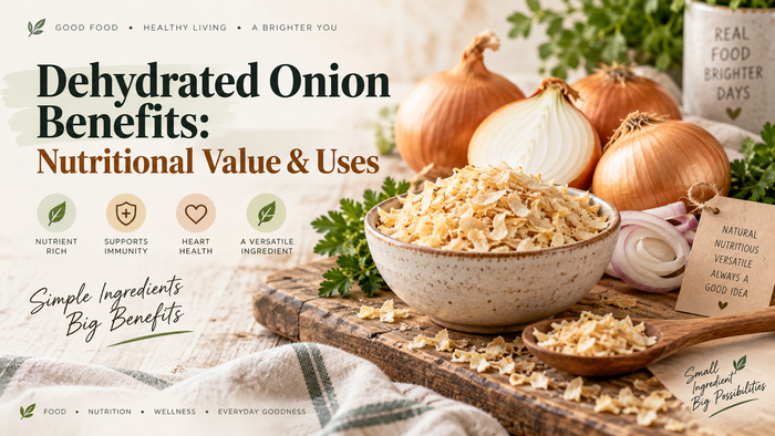 Dehydrated Onion Benefits: Nutritional Value & Uses