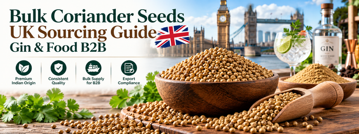 Bulk Coriander Seeds UK Sourcing Guide: Gin & Food B2B