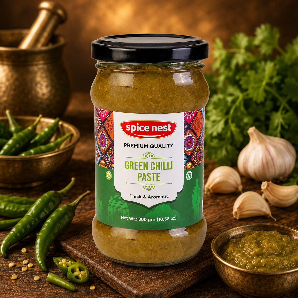 Green Chilli Paste