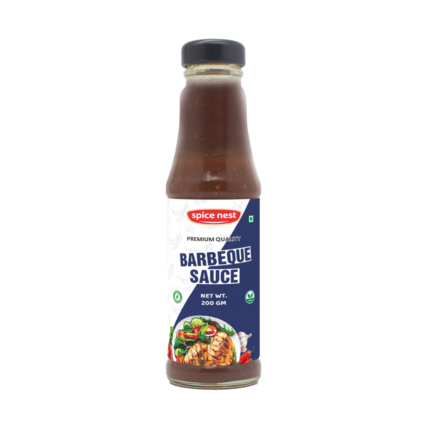 Spice Nest Barbeque BBQ Sauce in retail and bulk packaging