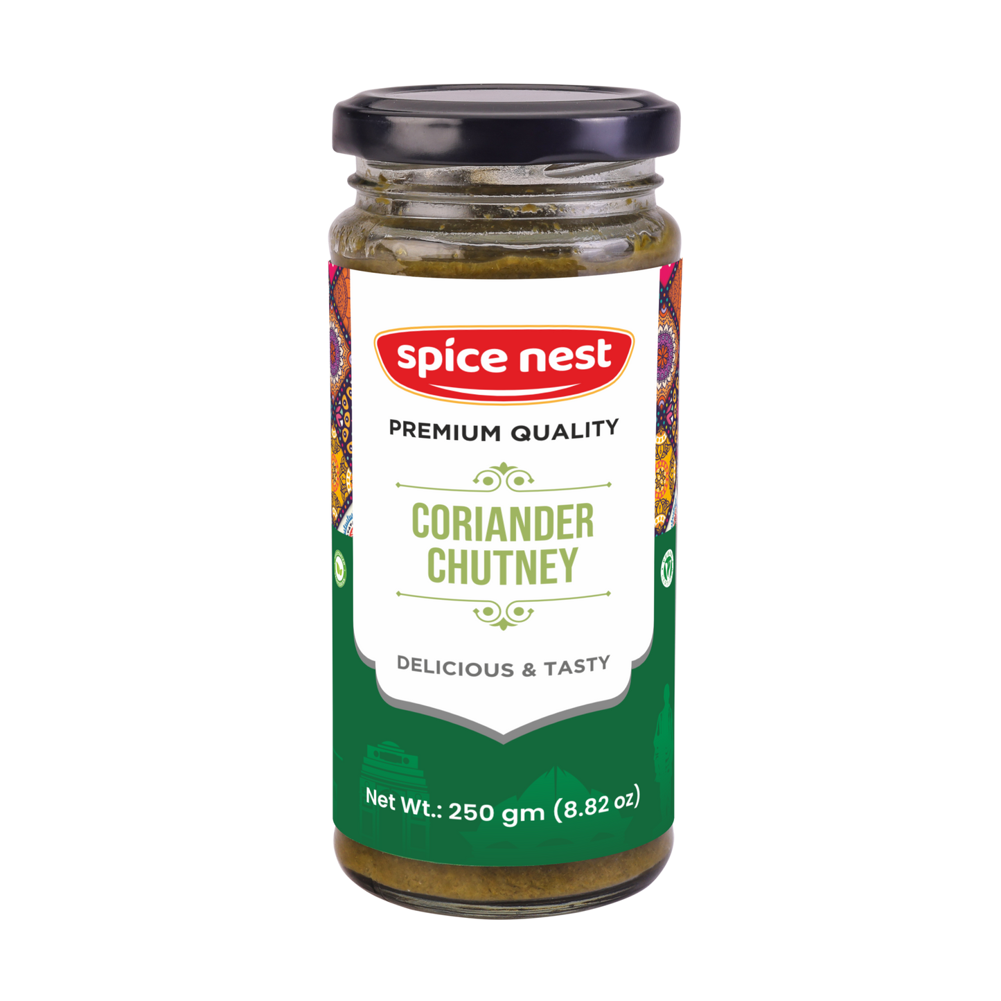 Coriander chutney for export – B2B food products manufacturer