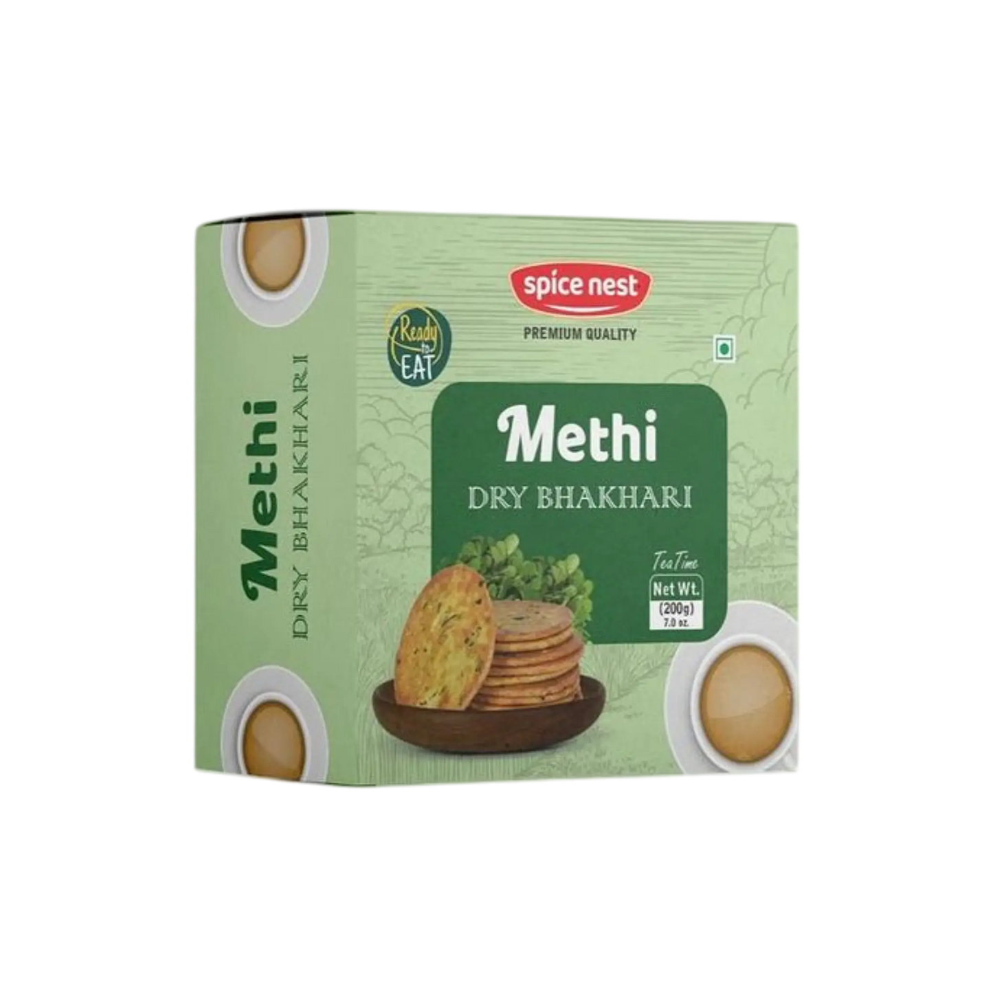 Dry Bhakhri Methi Manufacturer Exporter India Spice Nest fenugreek flavored snack