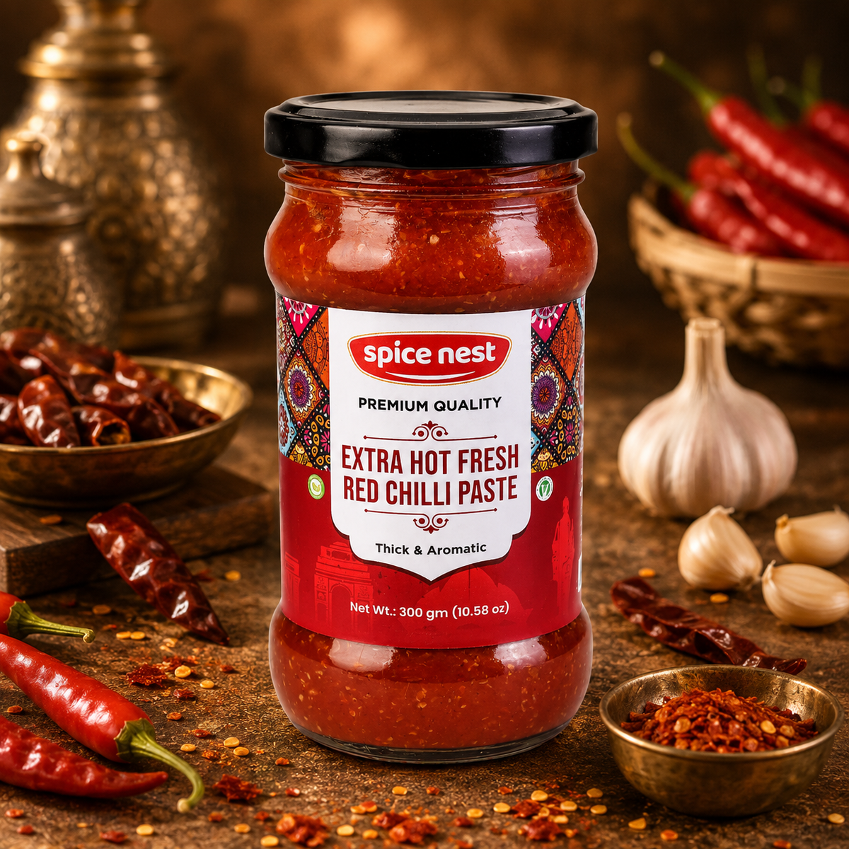Extra Hot Fresh Red Chilli Paste