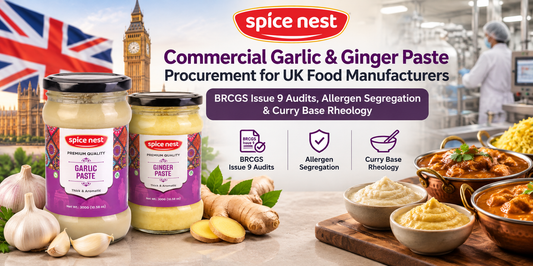 How UK Ready-Meal Manufacturers Source Premium Garlic & Ginger Paste