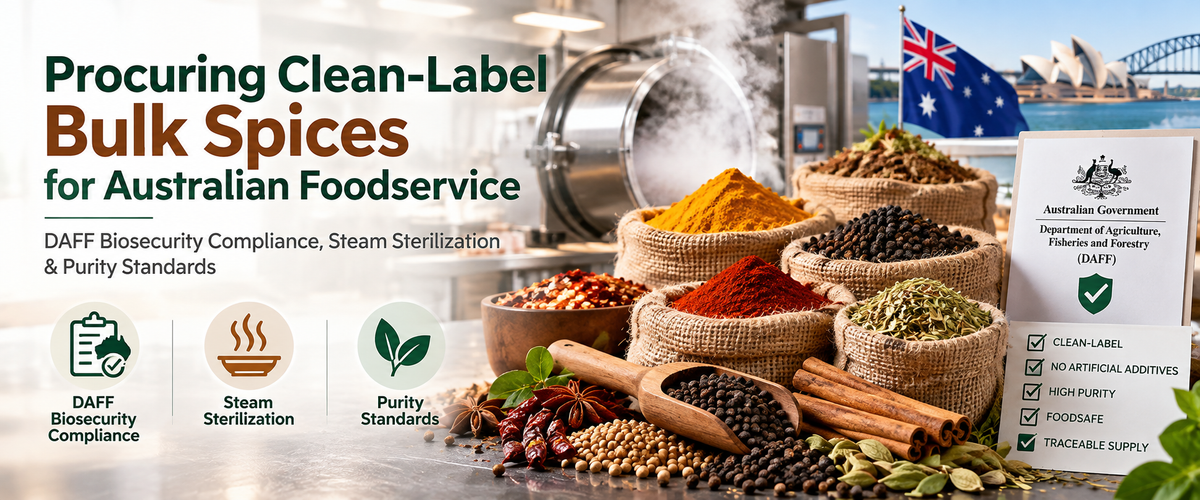 Procuring Clean-Label Bulk Spices for Australian