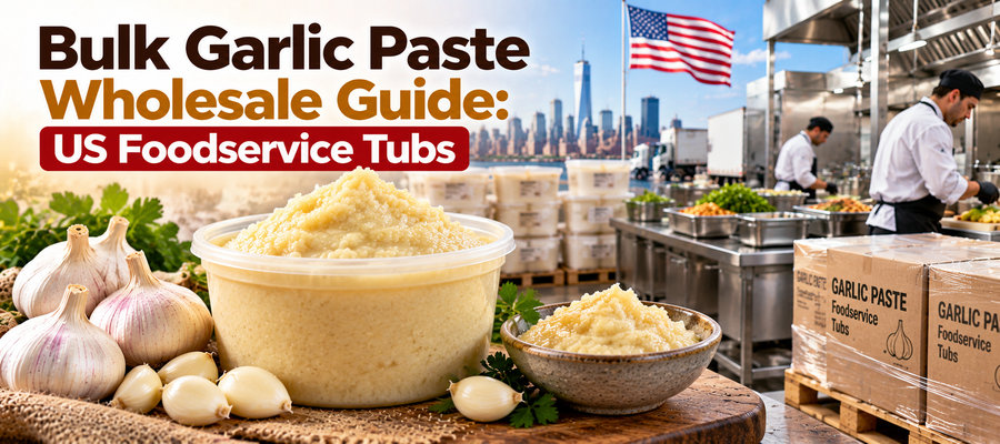 Bulk Garlic Paste Wholesale Guide: US Foodservice Tubs