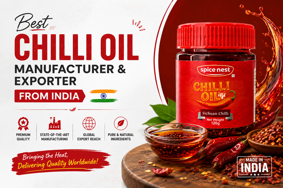 Chilli Oil Manufacturer and Exporter from India