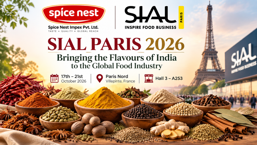 Spice Nest Impex at SIAL Paris 2026: Indian Flavours