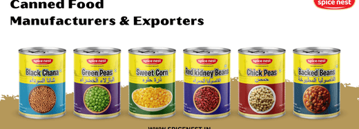 Canned Food Manufacturers & Exporters in India