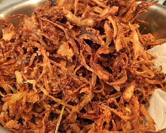 Dried roasted onions