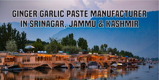 Leading Ginger Garlic Paste Manufacturers in Srinagar, Jammu & Kashmir: Taste the Authenticity