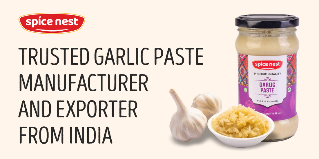 Trusted Garlic Paste Manufacturer and Exporter from India | Top Garlic Paste Exporter