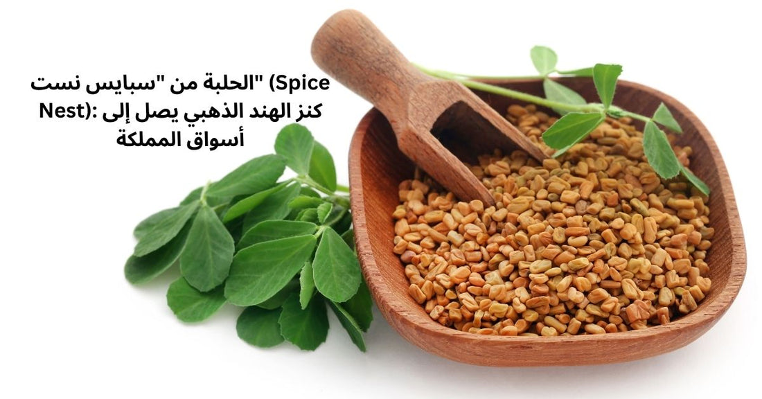 الحلبة من "سبايس نست" (Spice Nest): كنز الهند الذهبي يصل إلى أسواق المملكة