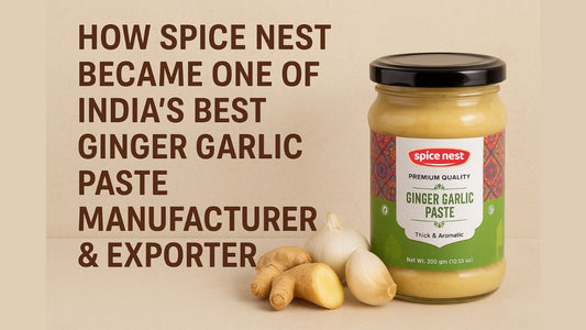 How Spice Nest Become One of The India’s Best Ginger Garlic Paste Manufacturer & Exporter