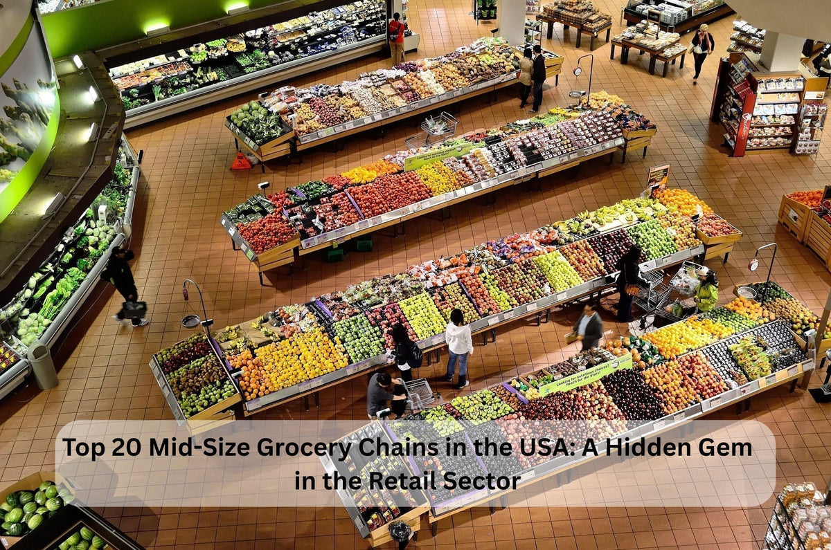 Top 20 Mid-Size Grocery Chains USA