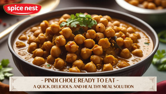 Spice Nest Pindi Chole Ready To Eat: A Quick, Delicious, and Healthy Meal Solution