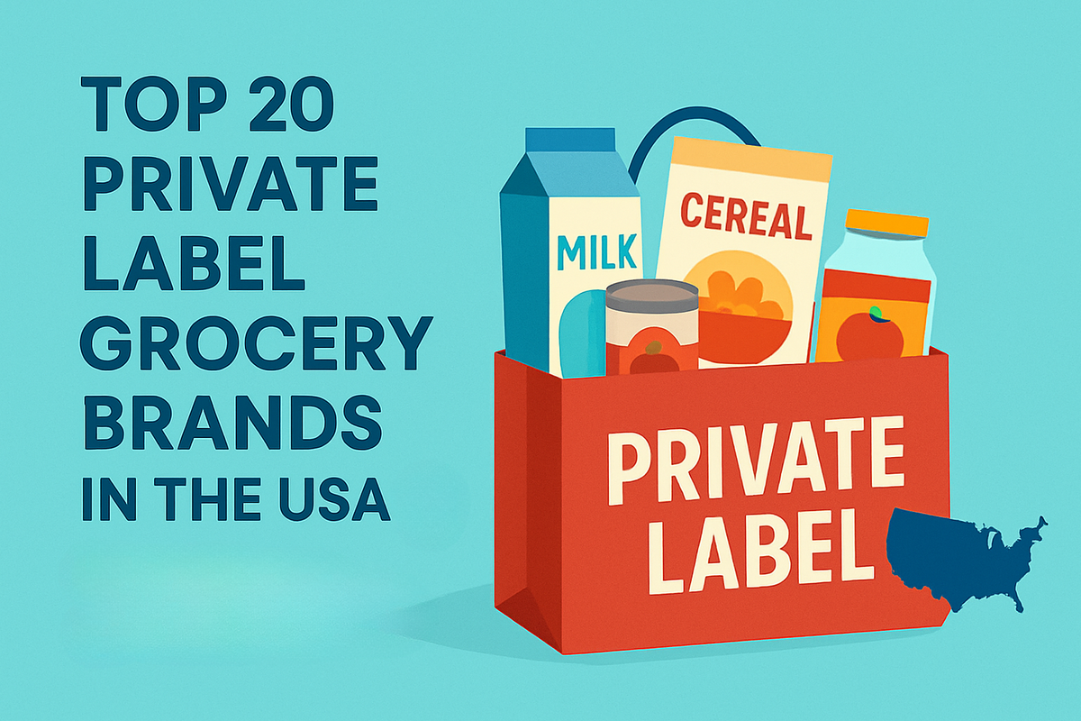Top 20 Private Label Grocery Brands USA