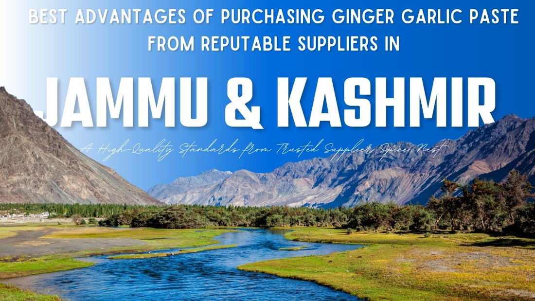 ginger garlic paste Suppliers in Jammu & Kashmir