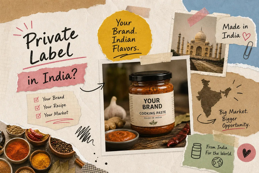 Can You Private-Label Indian Cooking Pastes in India?