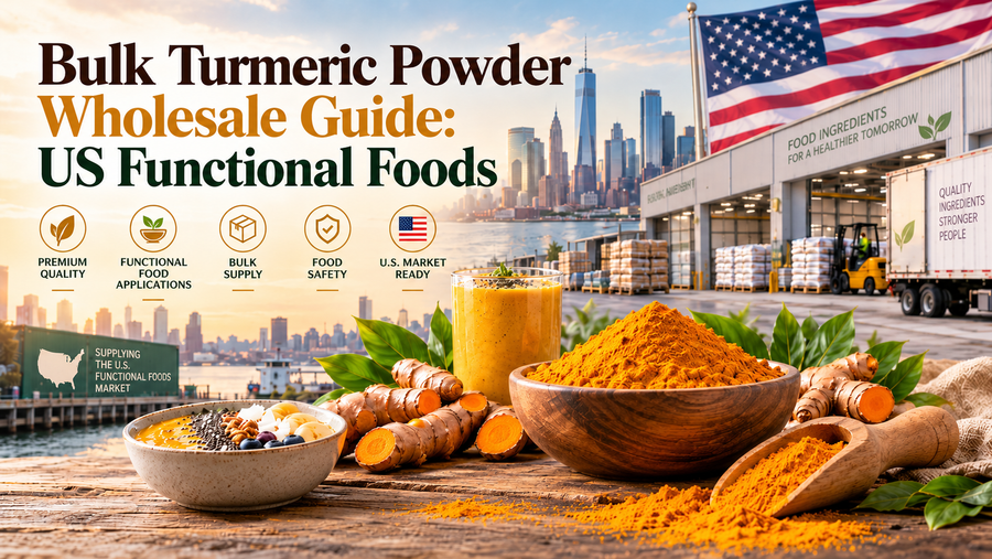 Bulk Turmeric Powder Wholesale Guide: US Functional Foods