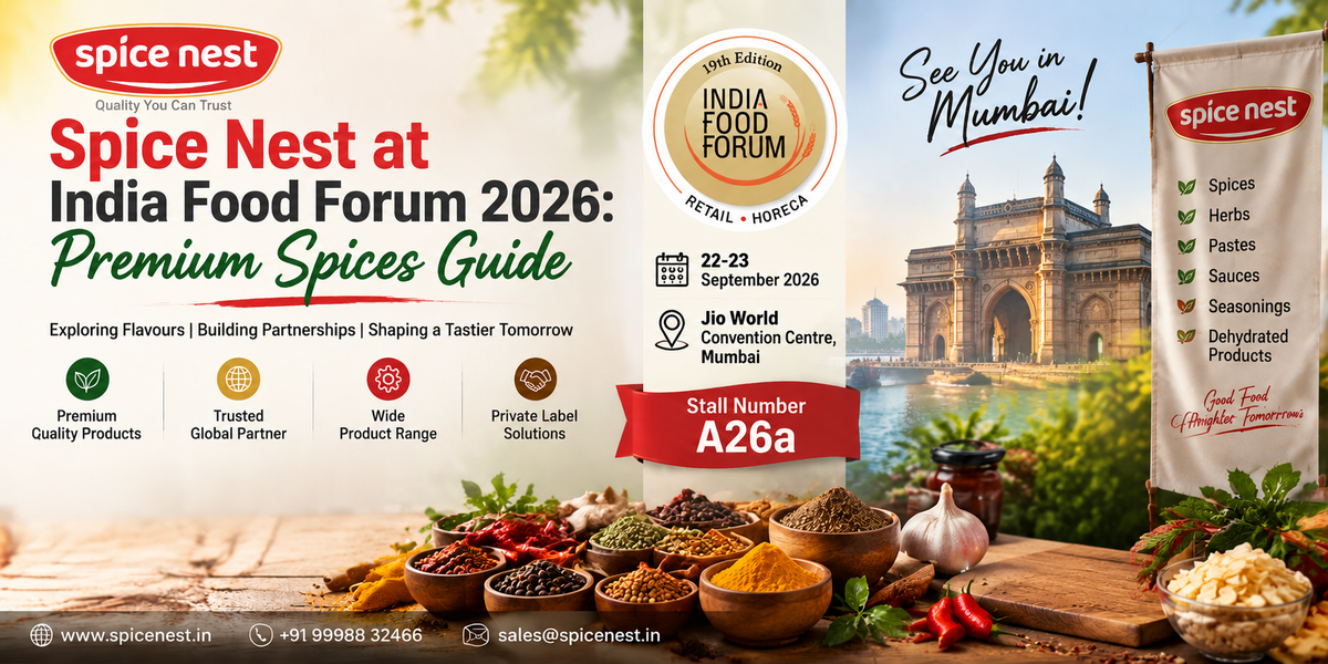 Spice Nest at India Food Forum 2026: Premium Spices Guide