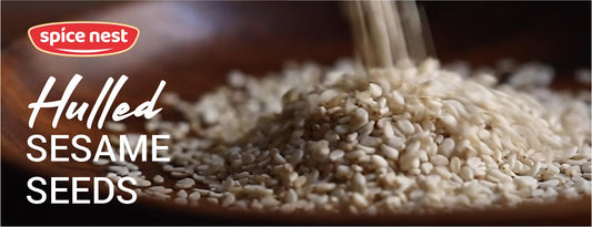 Hulled Sesame Seeds: Spice Nest – The Top Manufacturer and Exporter in India