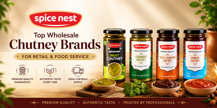 Top Wholesale Chutney Brands for Retail & Foodservice