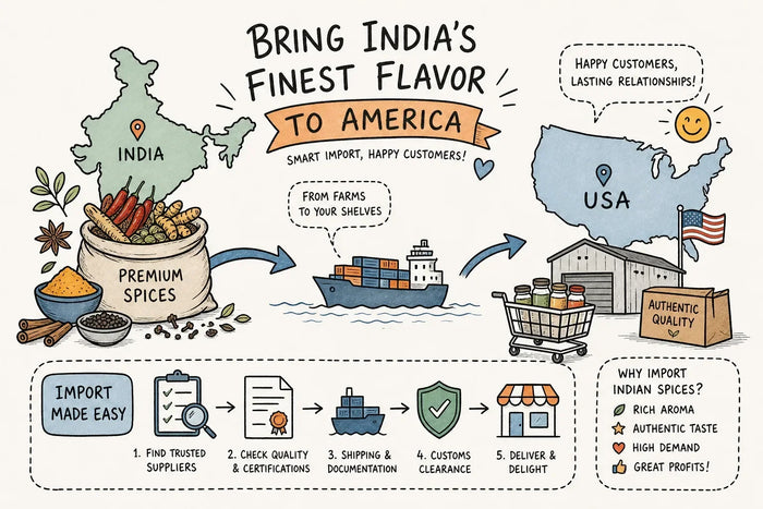 How to Import Indian Spices to the USA: A Buyer's Guide
