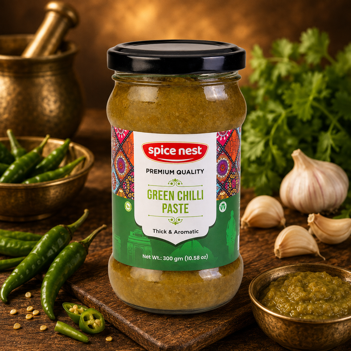 Green Chilli Paste