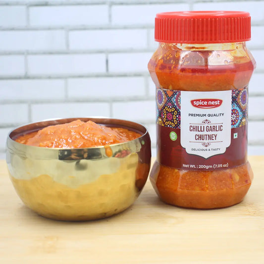 Chilli Garlic Chutney Rajasthani style 200g 500g 1kg 5kg traditional recipe