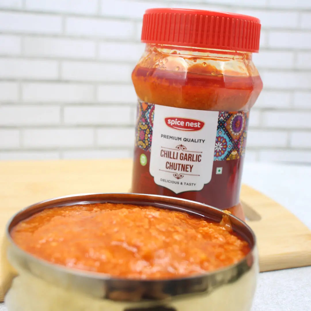 Chilli garlic chutney 200g 500g 1kg 5kg handpicked spices Rajasthan
