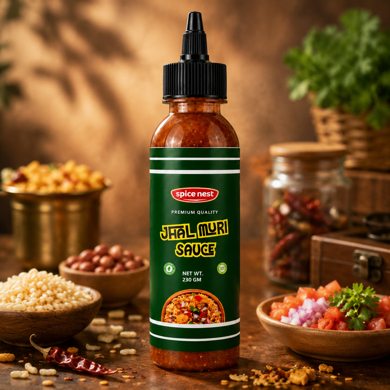 Spice Nest Jhal Muri Sauce 230g | Indian Manufacturer & Global Exporter
