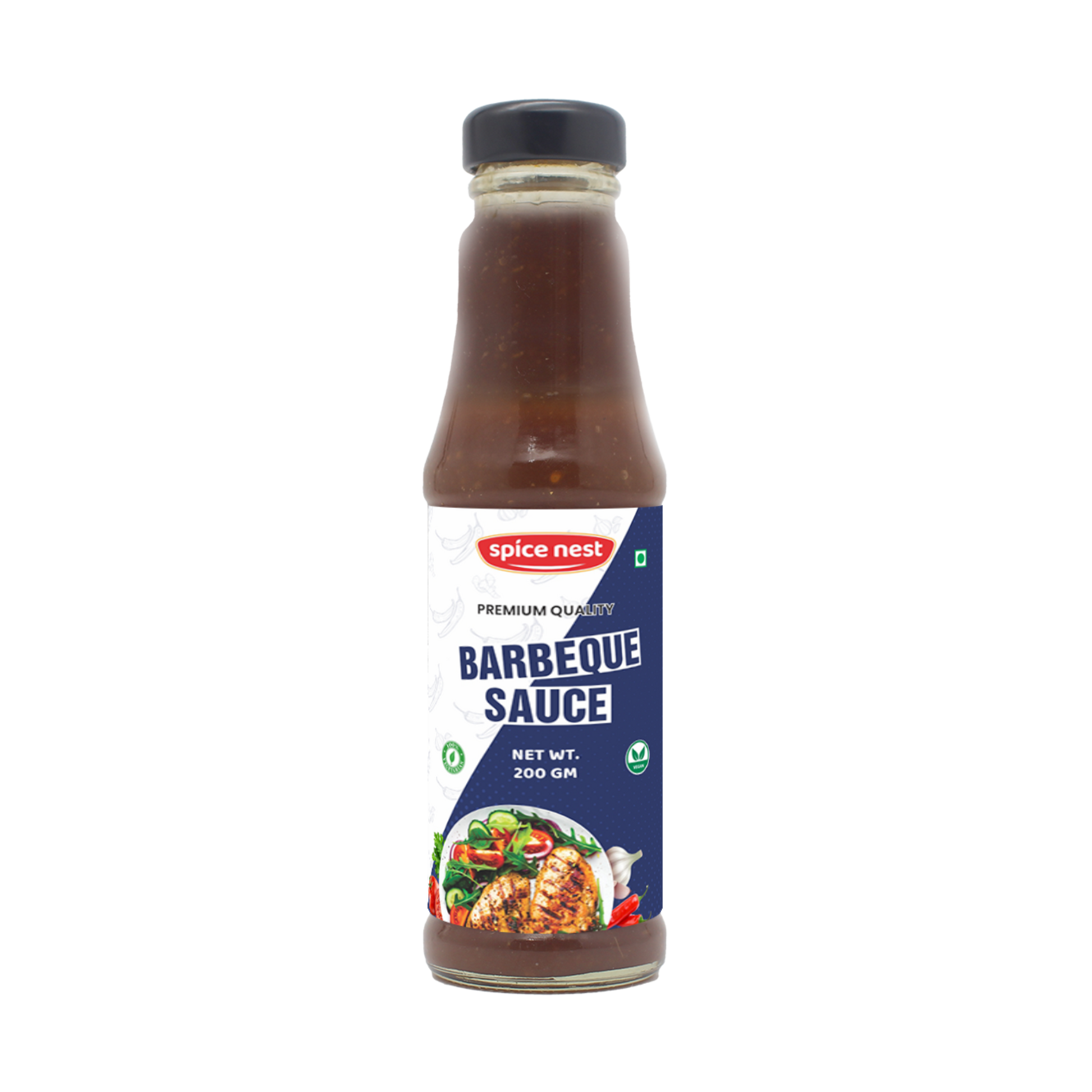 Spice Nest Barbeque BBQ Sauce in retail and bulk packaging