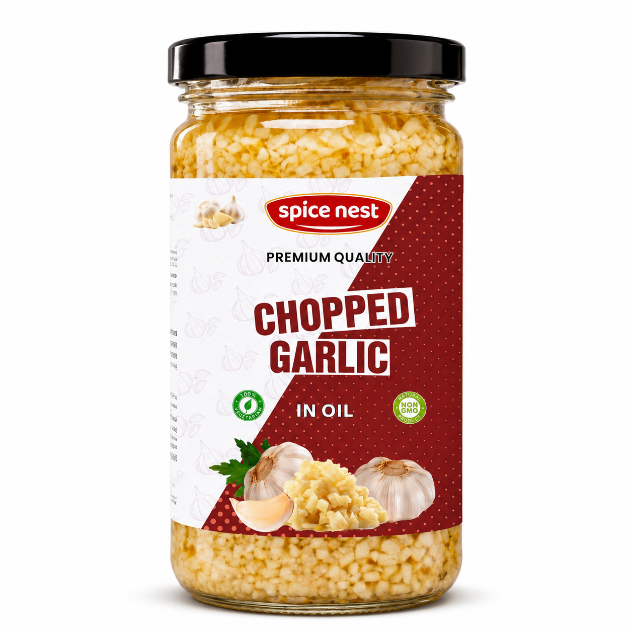 Chopped Garlic in Oil