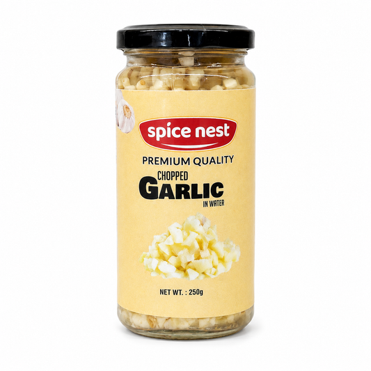 Chopped Garlic In Water