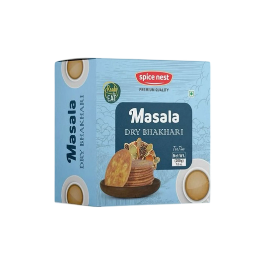 Dry Bhakhri Masala Manufacturer Exporter India Spice Nest spiced crispy snack