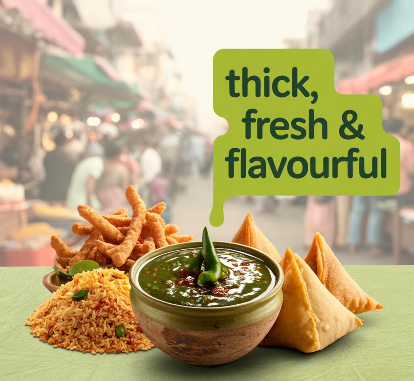 Spice Nest Green Chilli Sauce 220g – Perfect for Sandwiches, Snacks & Cooking