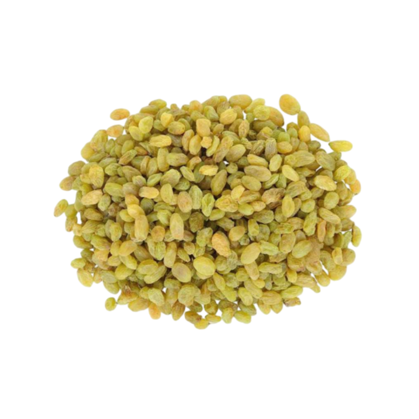 Green raisins bulk packing for export