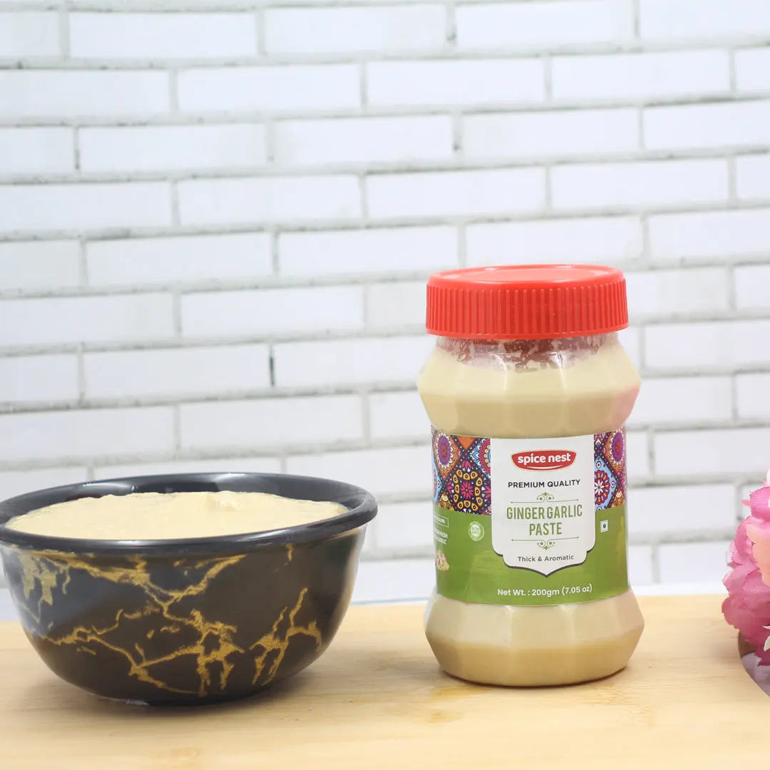 Spice Nest Ginger Garlic paste 1kg ready to use Adrak Lahsun paste