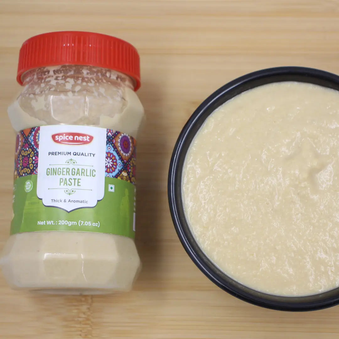 Ready to use Adrak Lahsun paste 1kg no added flavor natural preservatives
