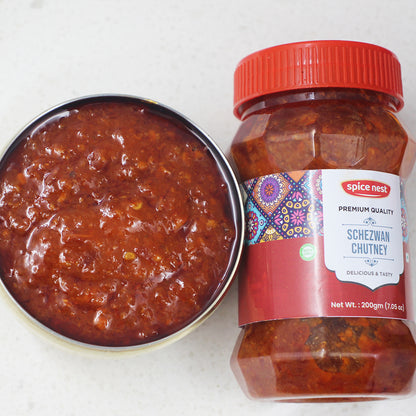 Hot Schezwan Chutney 1kg | Dip | Spread | Chutney | Marinate