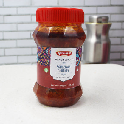 Hot Schezwan Chutney 1kg | Dip | Spread | Chutney | Marinate