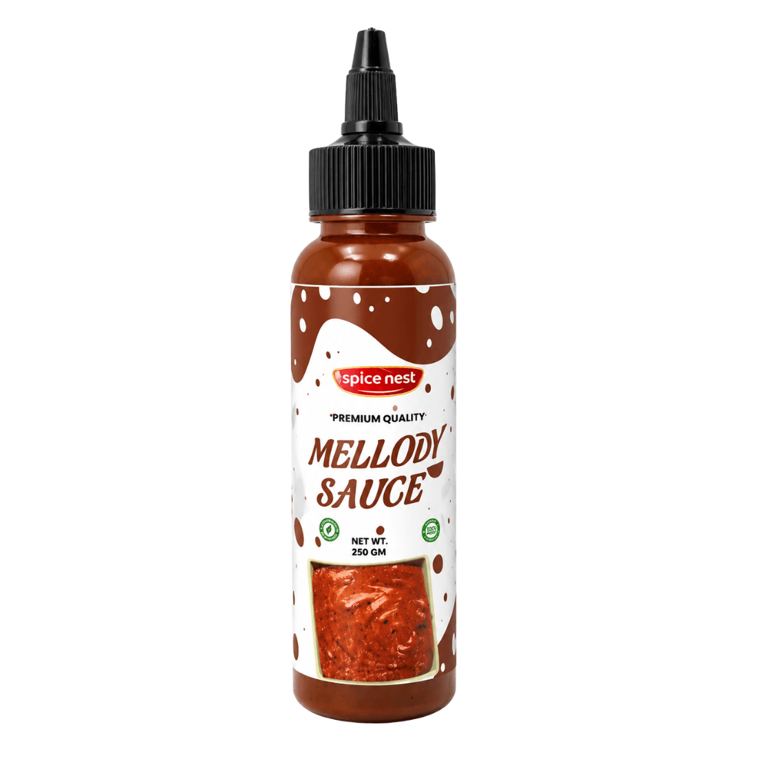 Spice Nest Mellody rich choco sauce 250g café style dessert topping