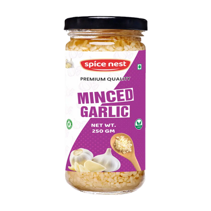 Minced Garlic Manufacturer Exporter India Spice Nest bulk supplier premium quality