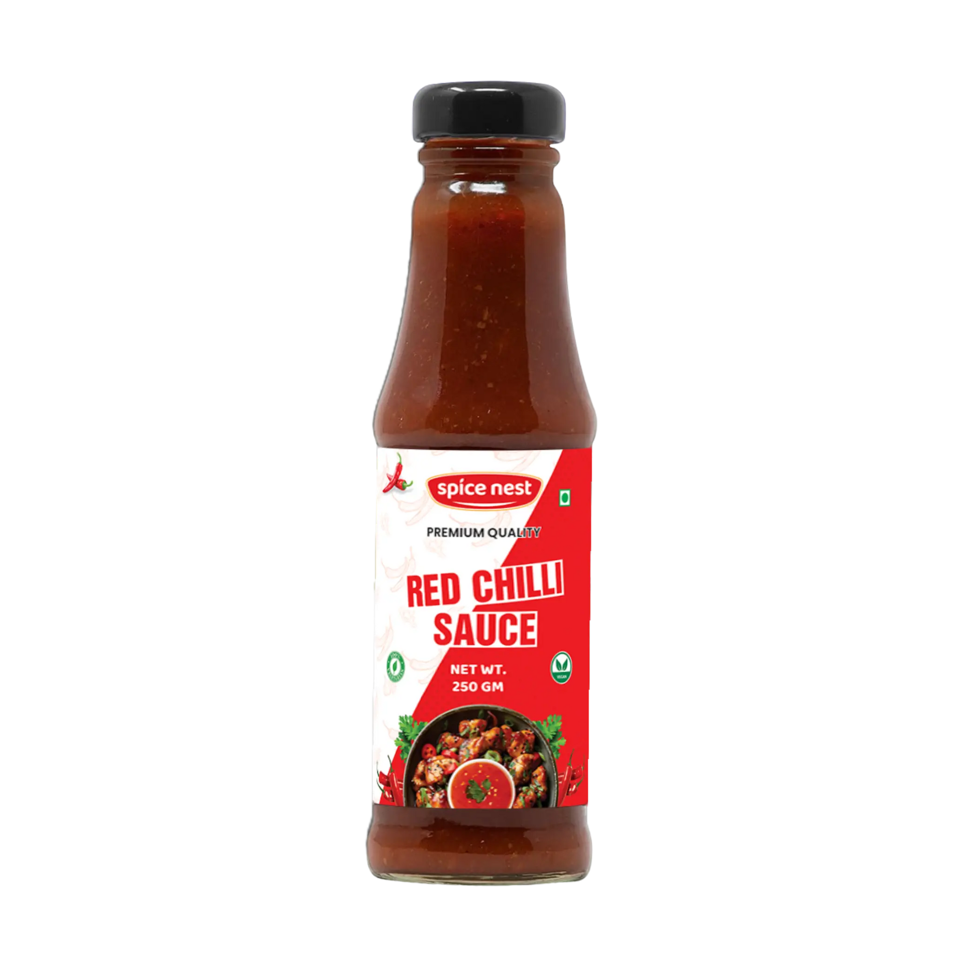 Premium Red Chilli Sauce by Spice Nest - Best Manufacturer & Exporter of Bulk Sauces