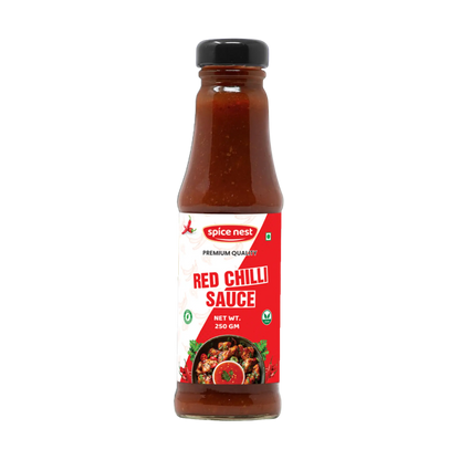 Premium Red Chilli Sauce by Spice Nest - Best Manufacturer & Exporter of Bulk Sauces