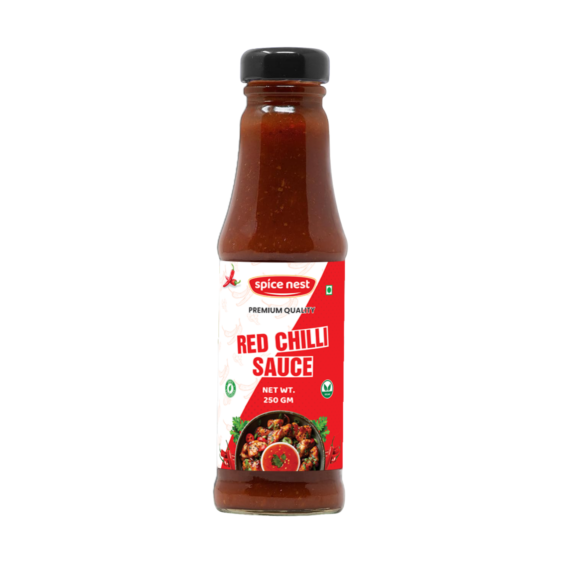 Premium Red Chilli Sauce by Spice Nest - Best Manufacturer & Exporter of Bulk Sauces