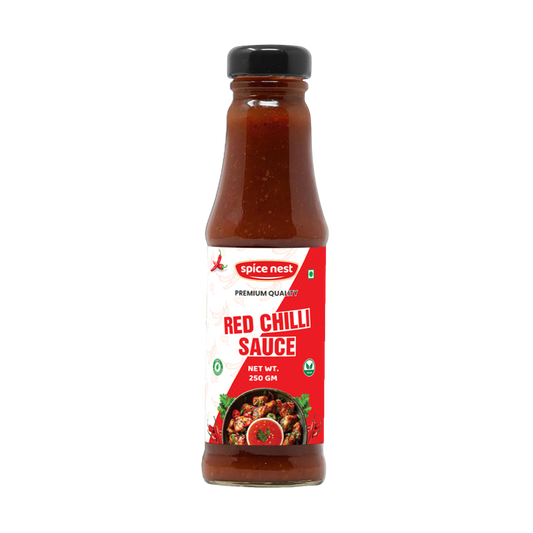 Premium Red Chilli Sauce by Spice Nest - Best Manufacturer & Exporter of Bulk Sauces