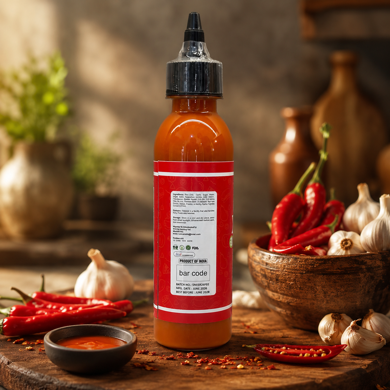 Red Sriracha Sauce